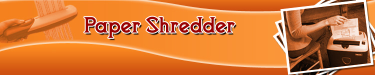 Do You Own A Paper Shredder Home Appliance at Paper Shredders